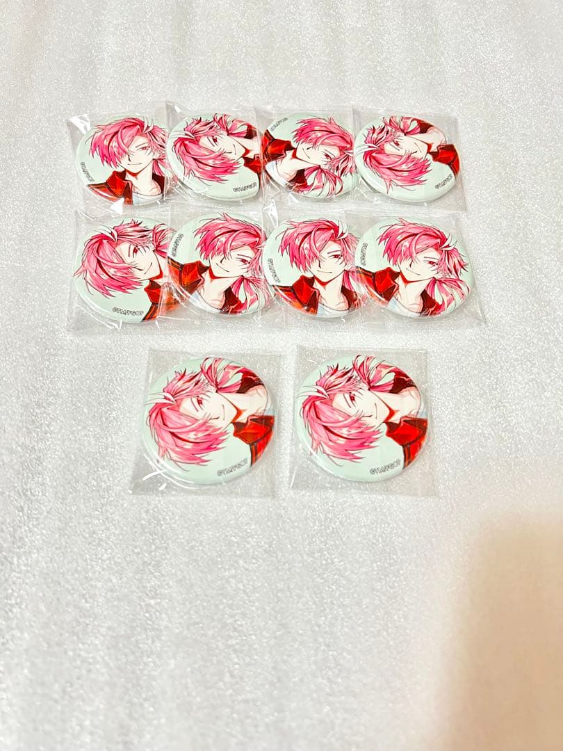 鬼滅の刃 お楽しみくじ 缶バッジ 冨岡義勇 幼少期 7個 柱稽古 笑顔の