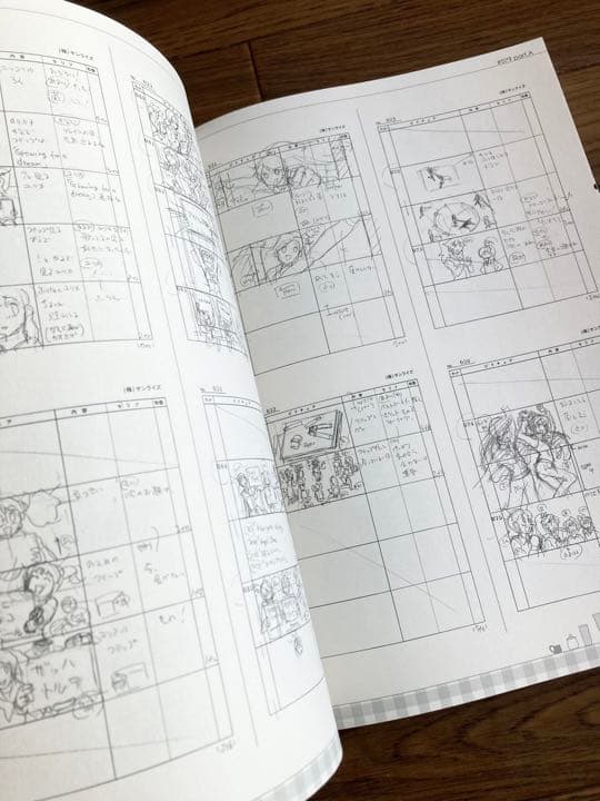 アイカツ！　資料　原画　絵コンテ　星宮いちご　特盛いちごパフェBOX 神崎美月