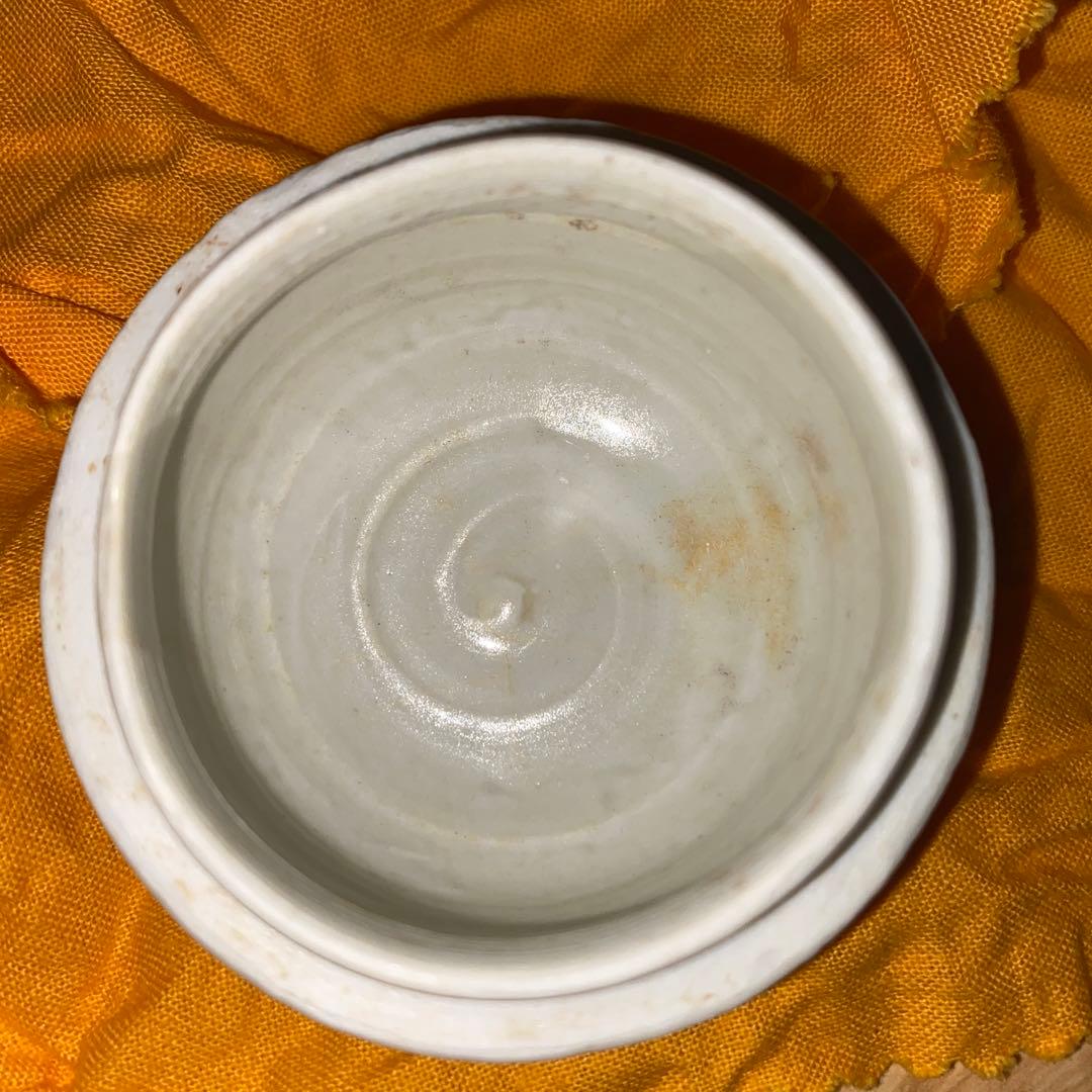 白磁香合 石榴 宋時代