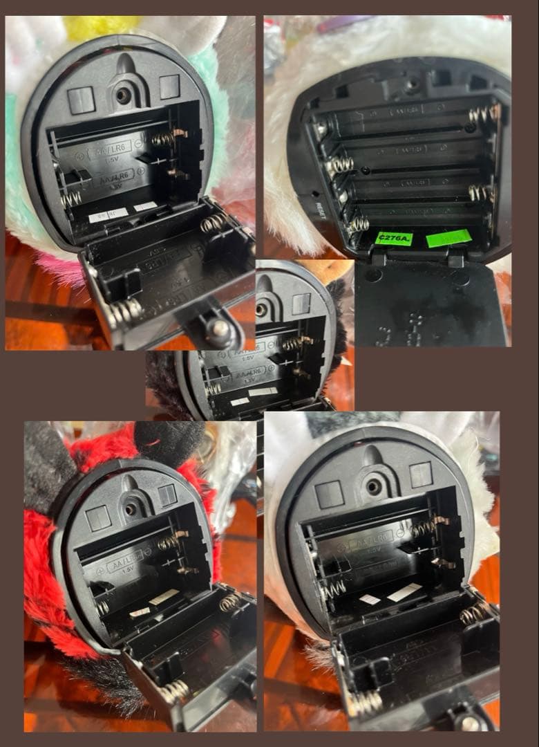 初代ファービー ・ ベイビーズ 5体セット / 激レア・美品・稼動品◎