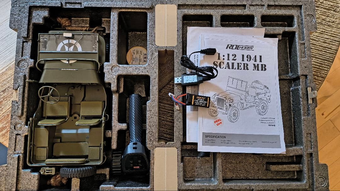 Fms Rochobby RC 車 1/12 1941 MB ウィリス