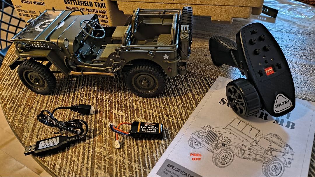 Fms Rochobby RC 車 1/12 1941 MB ウィリス