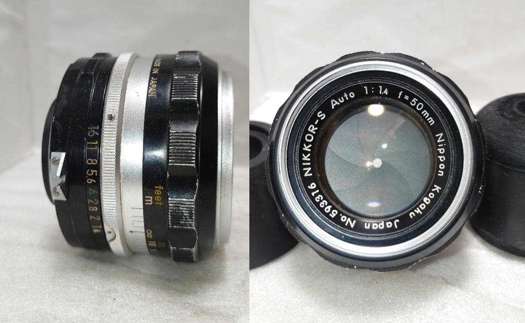 ☆人気初期型！極上☆NIKON NIKKOR-S 50mm F1.4 自力AI改