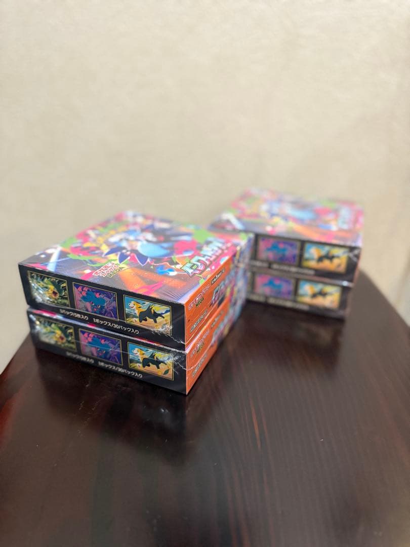 送料込みポケモンカードインフェルノX4BOX新品完全未開封シュリンク付き