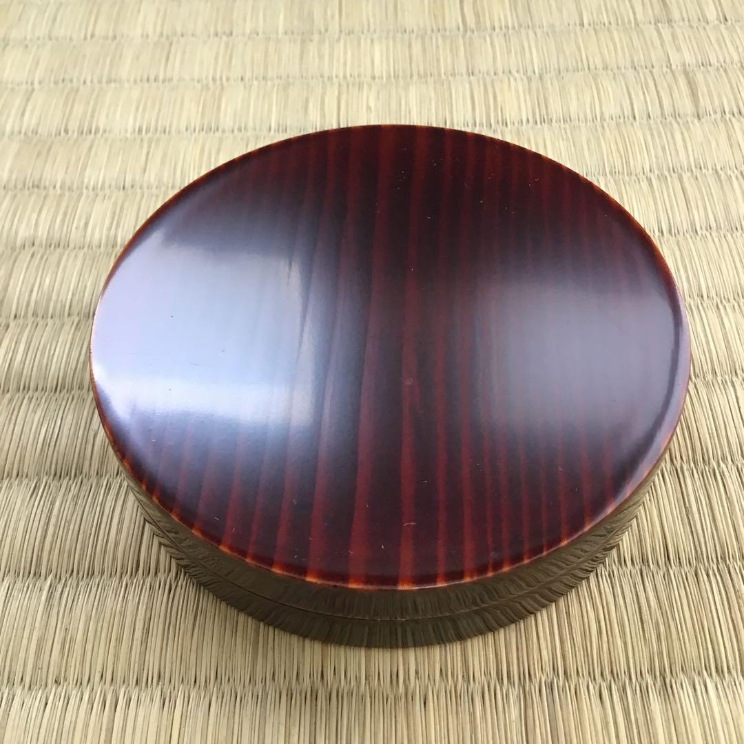 茶道具 香合 南禅寺古材使用 香合 宗陵作 塩沢泰定箱書 共箱 紙箱