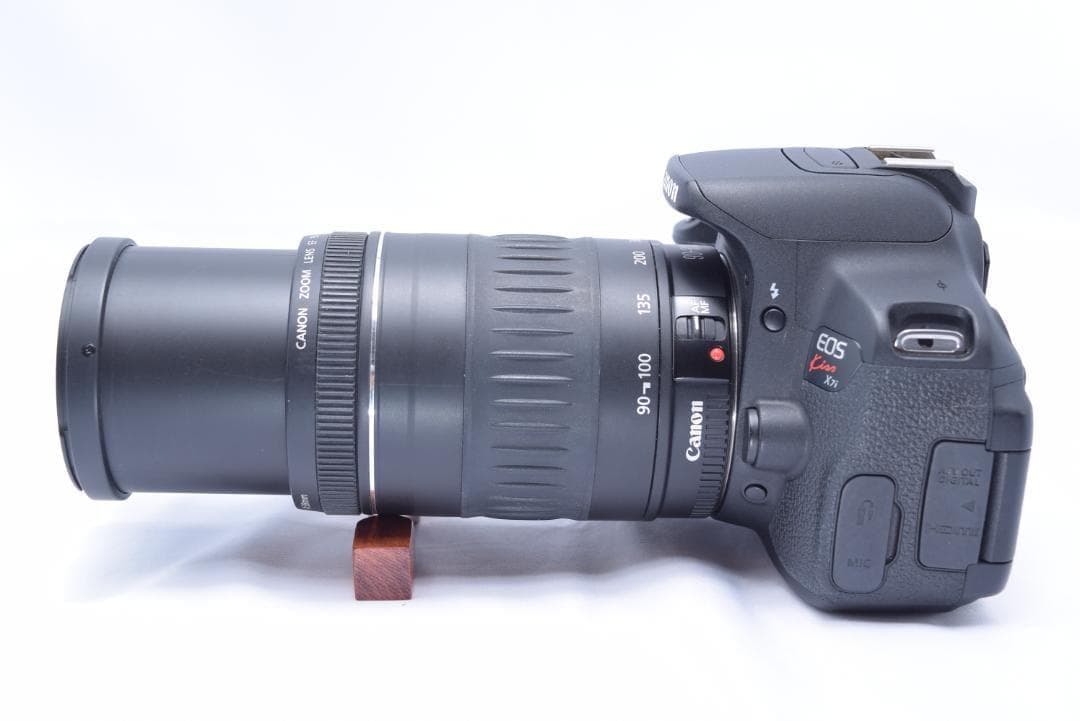 Canon Kiss X7i 一眼レフカメラ 超望遠 Wレンズ バック付き