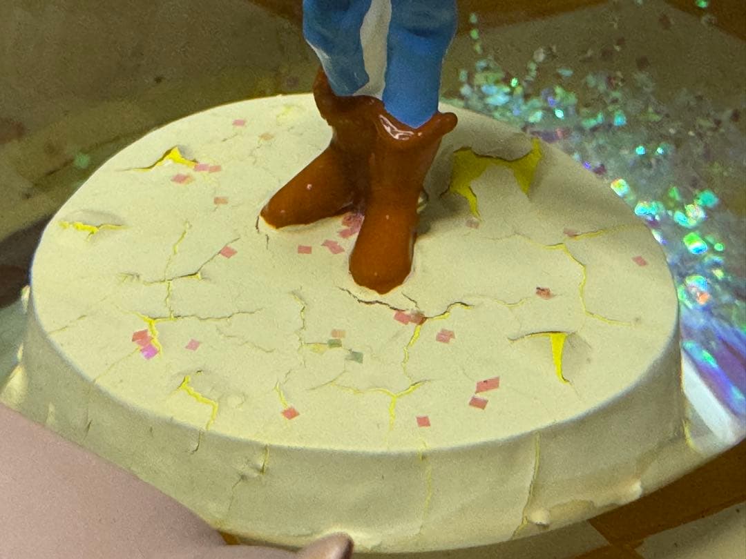 トイストーリー ベッド型 オルゴール付きスノーグローブ