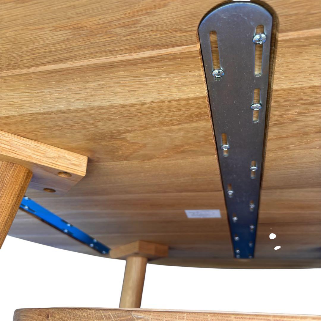 Kent様用【美品】ウニコ　SOLK ソルク　ラウンドダイニングテーブル