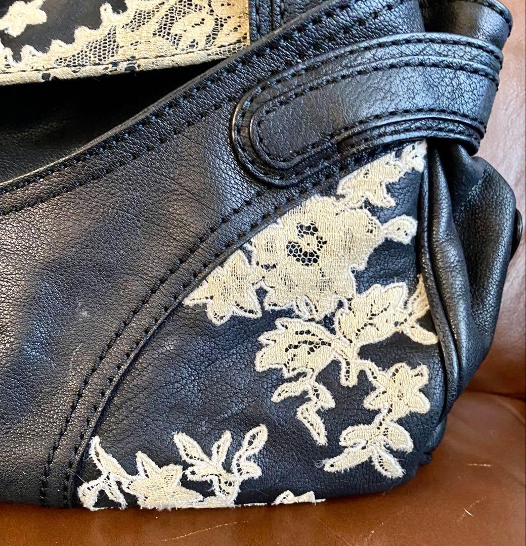 VALENTINO ヴァレンティノ ガラヴァーニ レース ハンドバッグ トート