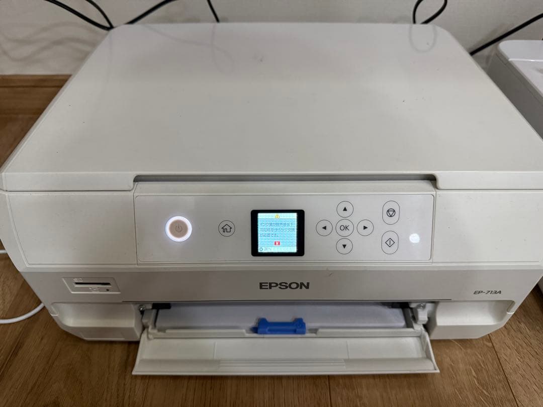 ジャンク品 EPSON EP-713A プリンター ホワイト EPSON EP-713A インクジェットプリンター ジャンク品 - メルカリ