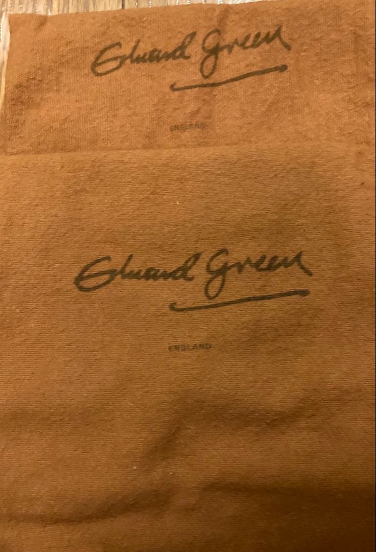 Edward Green ブラウン レザー 8 1/2E 名作606 36720