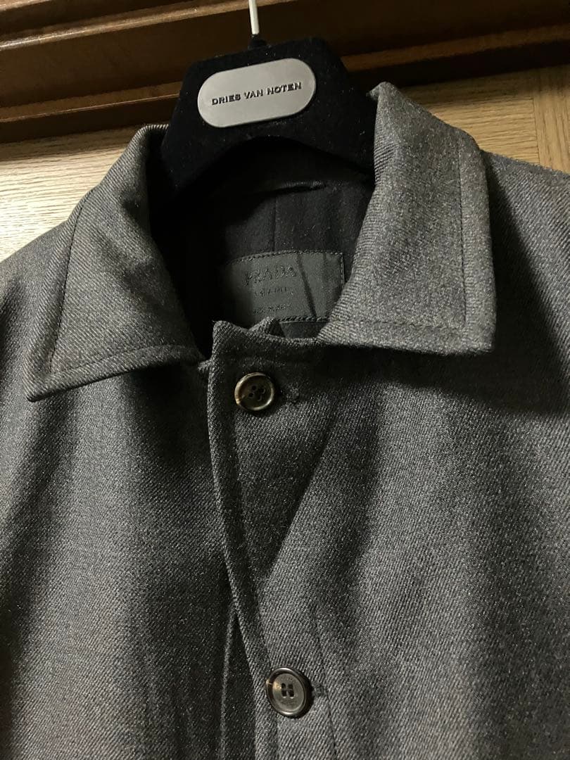 00s prada ウールジャケット　ハンティングベース