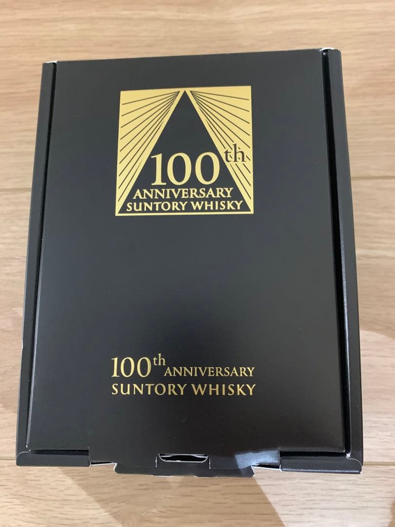 サントリー 創業100周年記念 感謝 180ml 箱 グラス 冊子付 未開栓