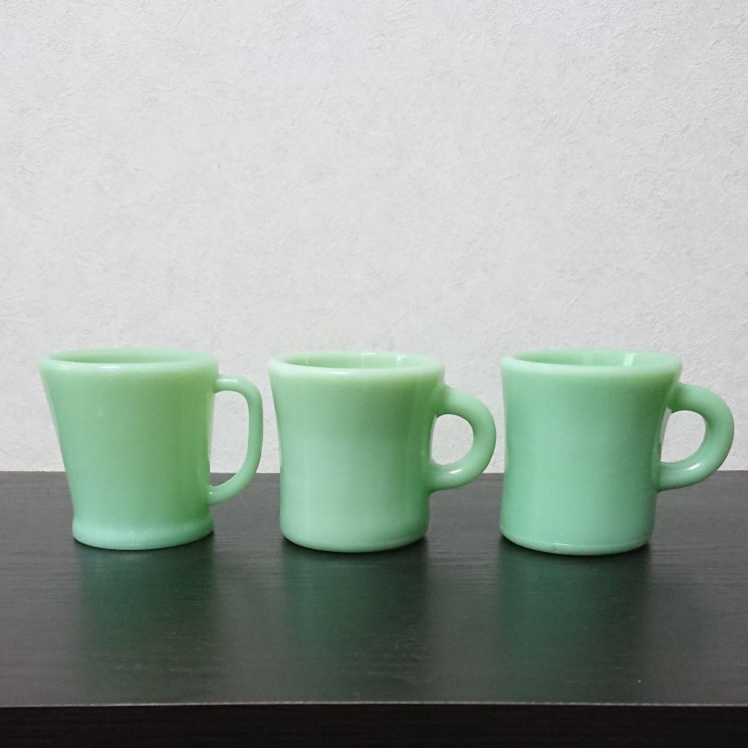 ファイヤーキング マグカップ 3つ Fire king ファイヤーキング