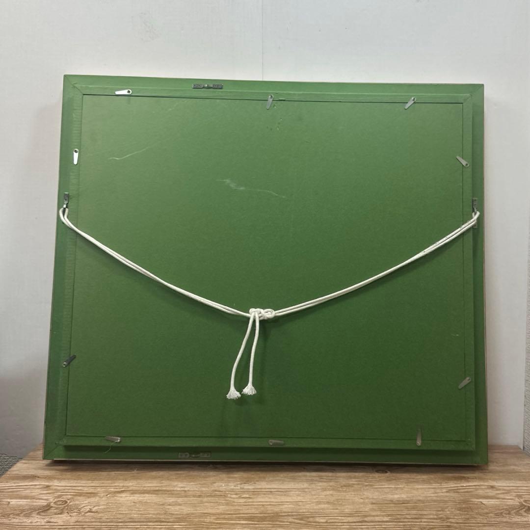 仲田嵩 「京都美山の民家」 真作保証油彩 額装 風景画絵画