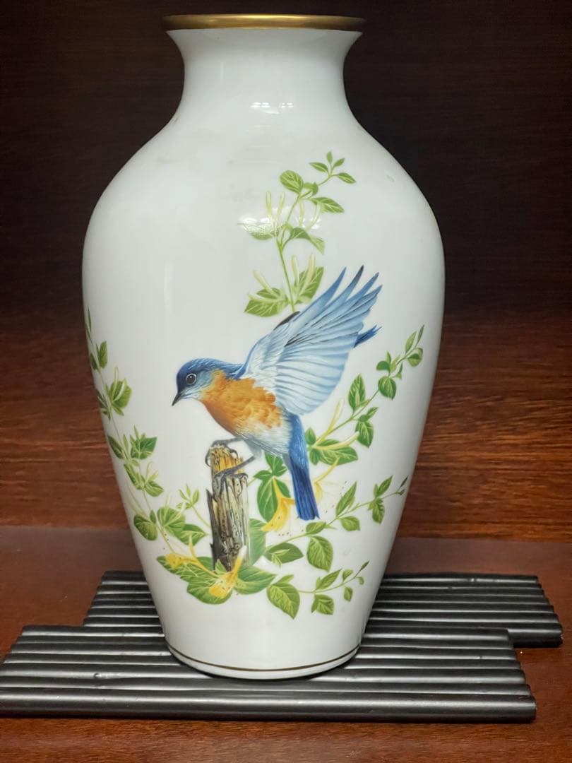 究極の美◾️蔵から見事な流れ落ちる釉薬の美しい完璧な造形の花瓶、壺