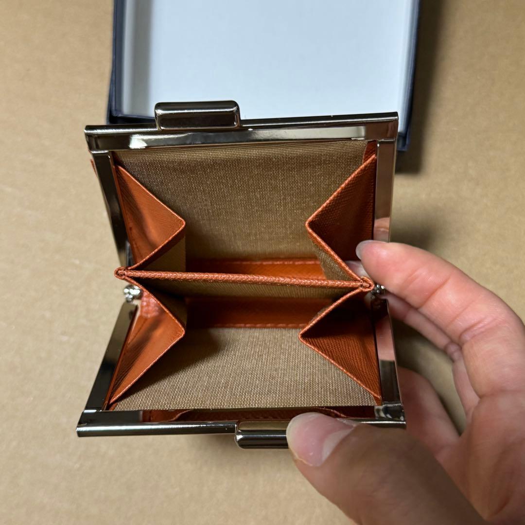 BURBERRY オレンジ チェック ケース