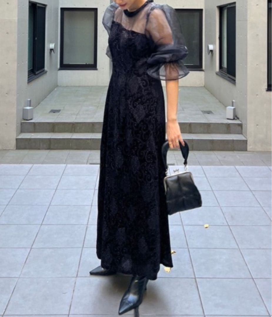 AMAIL Mature paypuri dress