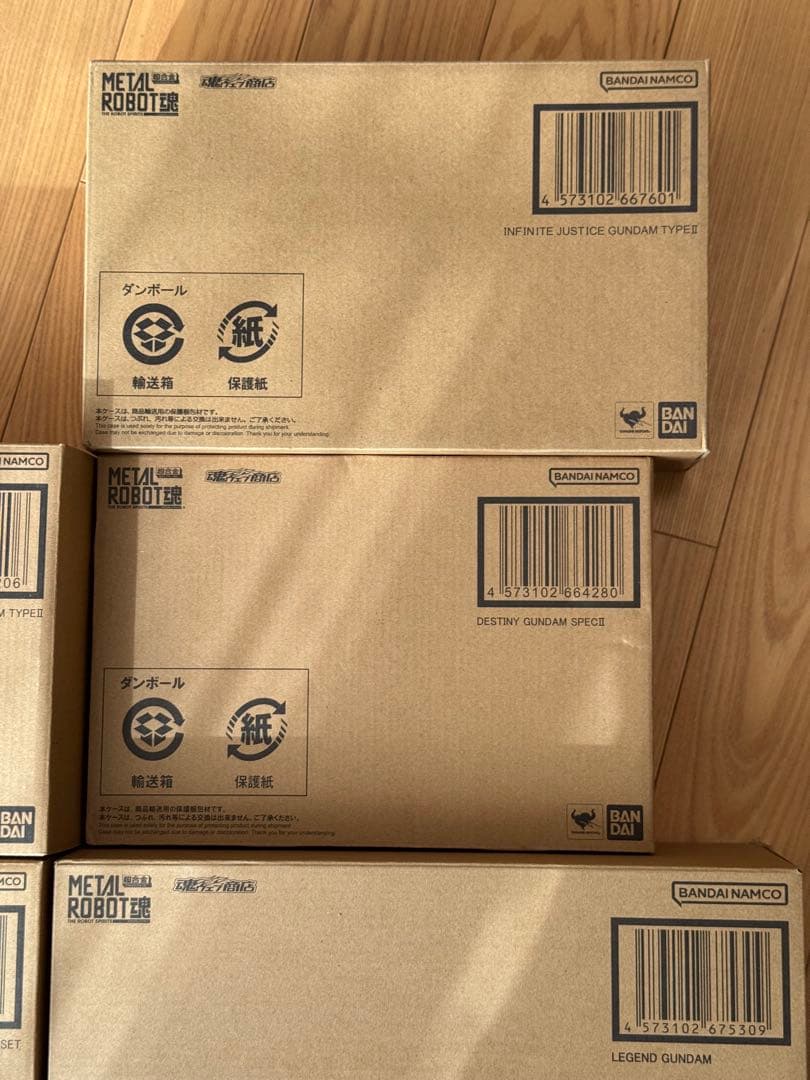 メタルロボット魂 ストフリ インジャ デスティニー レジェンド 5個セット