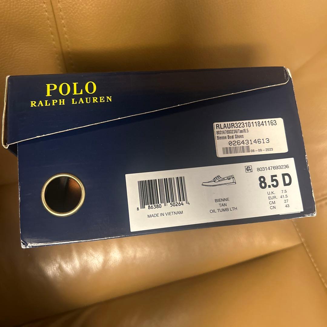 Polo Ralph Lauren レザーボートシューズ