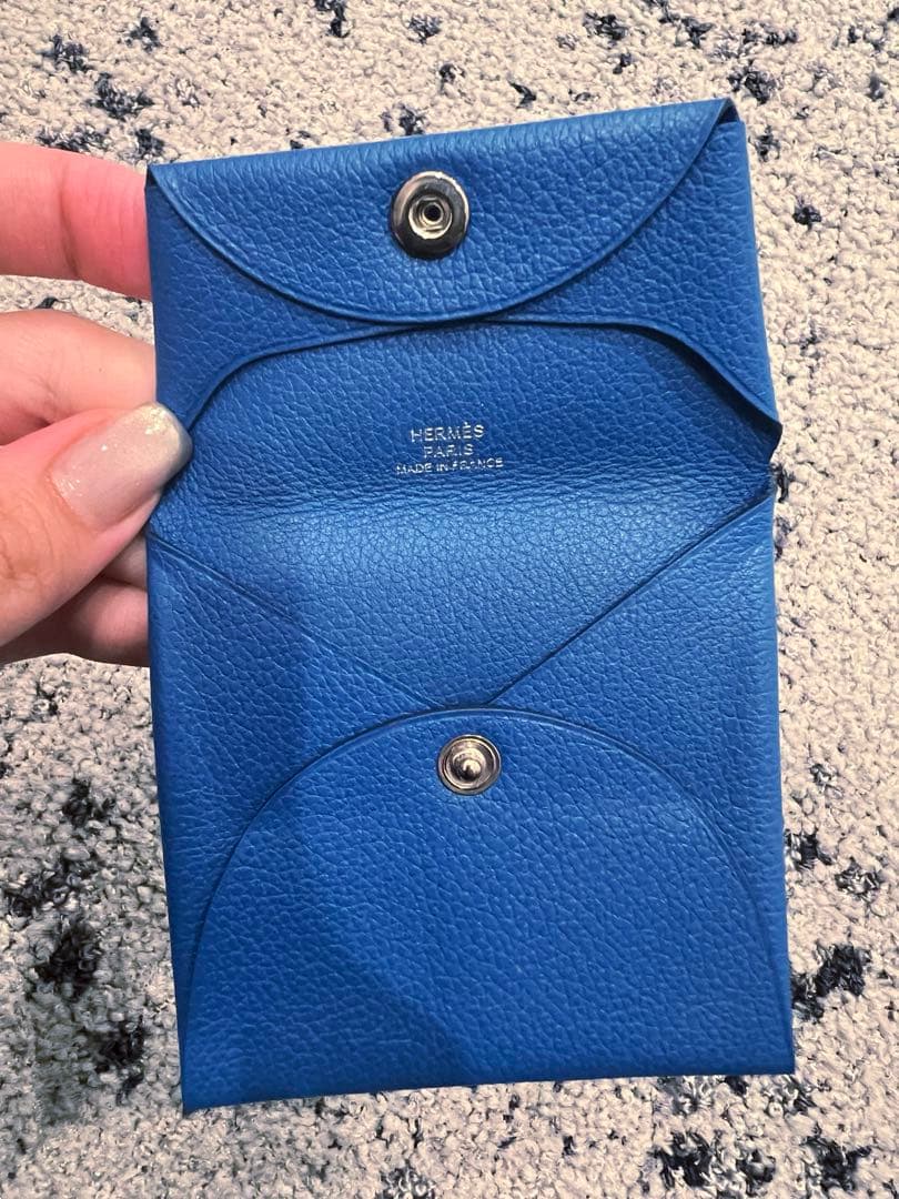 HERMES 青 バスティア