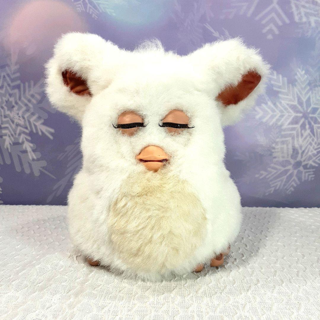 稼動品】ファービー2 シュガースノー ブルー目 ドイツ語版