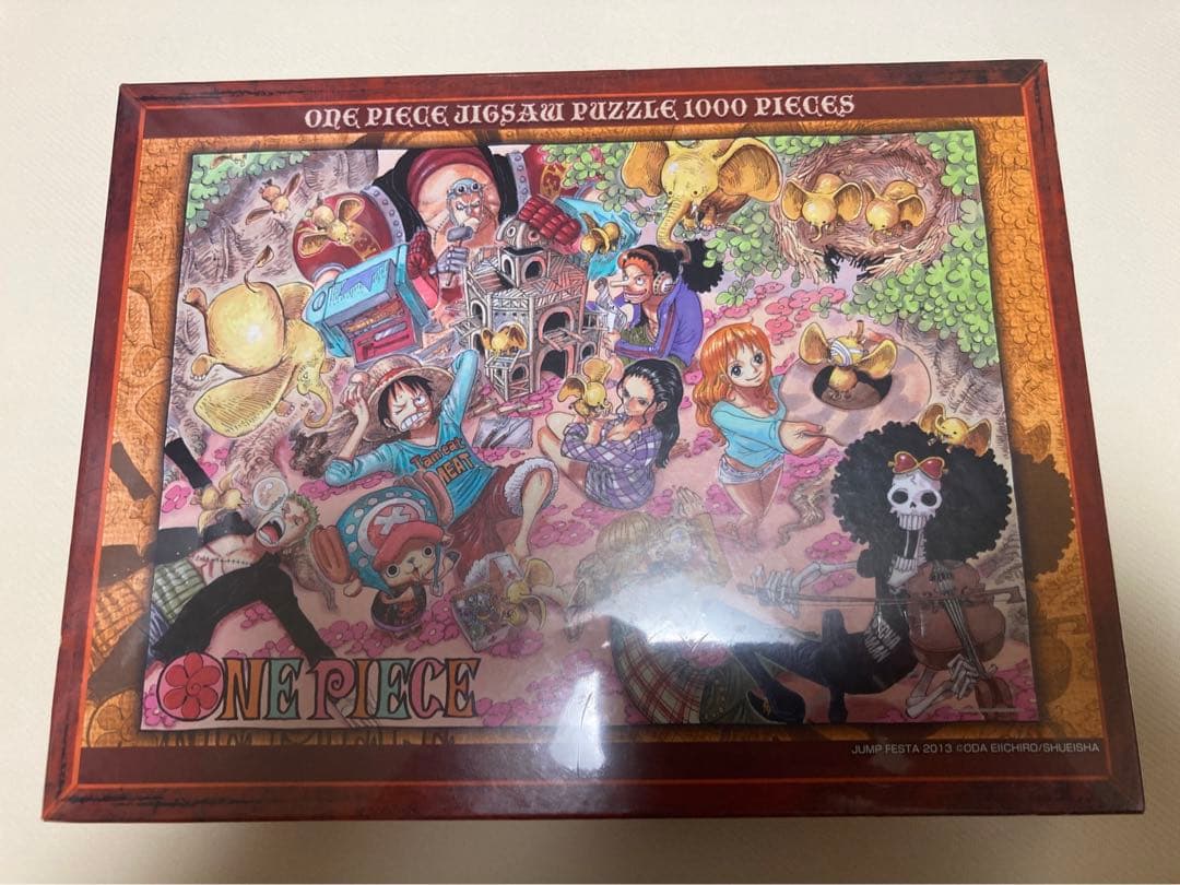 新品未開封 ワンピース ジャンプフェスタ 限定 原画1000ピースパズル
