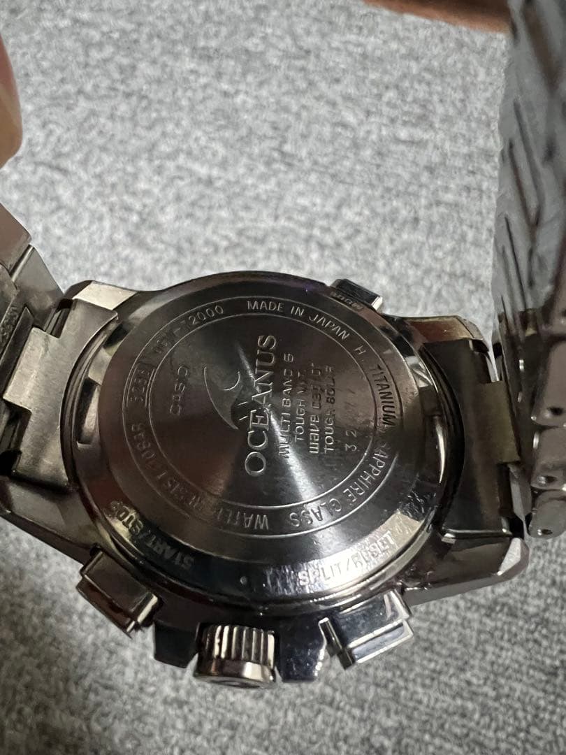 CASIO OCEANUS OCW-T2000 メンズ腕時計