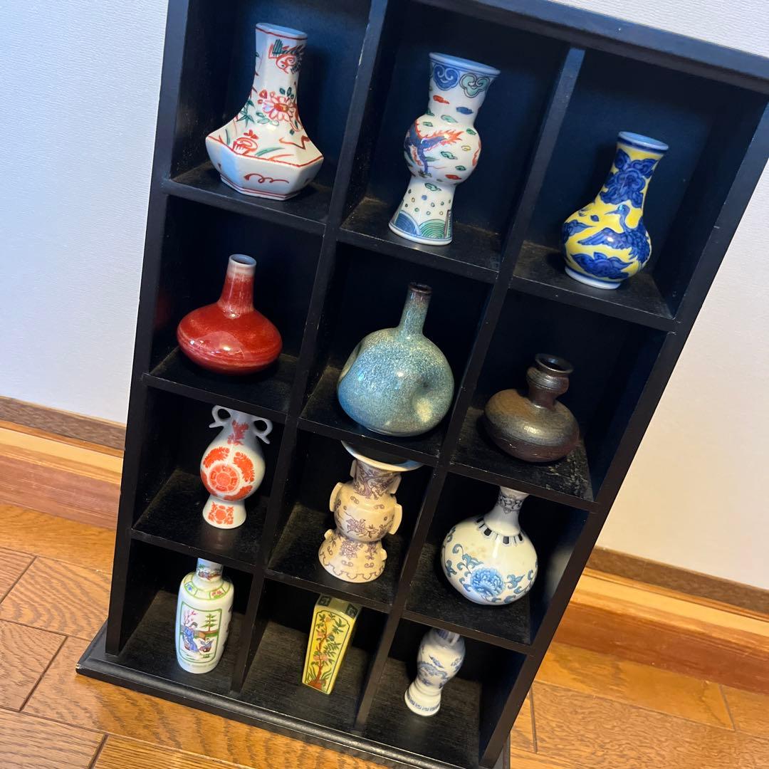 最終処分特価レア小型花瓶や一輪挿し飾り小壺十二個セット専用