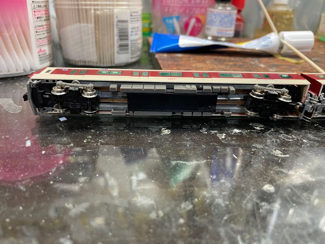 近鉄1440系1437F（VW37）明星所属機 A更新シングルアームパンタ化後