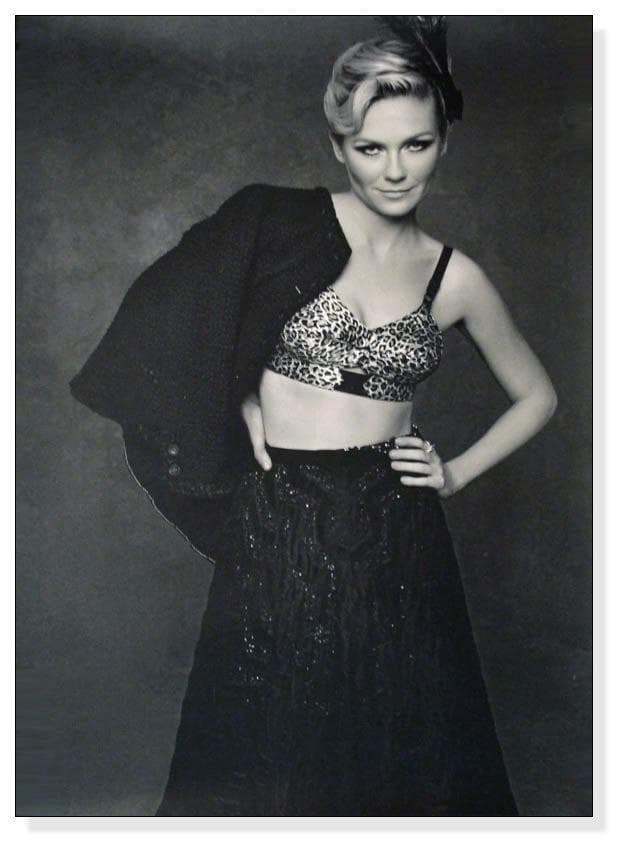 額装品/シャネル キルスティン ダンスト/ラガーフェルド/ポスター