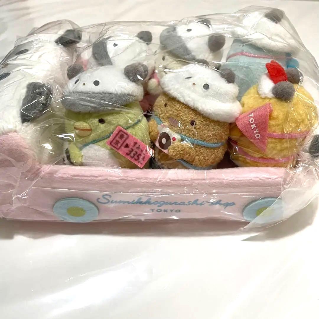 すみっコぐらしパンダ観光バス東京駅店3周年ぬいぐるみ