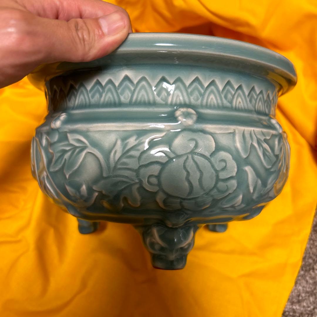 ⑤清水焼き 富田幸次郎 香炉