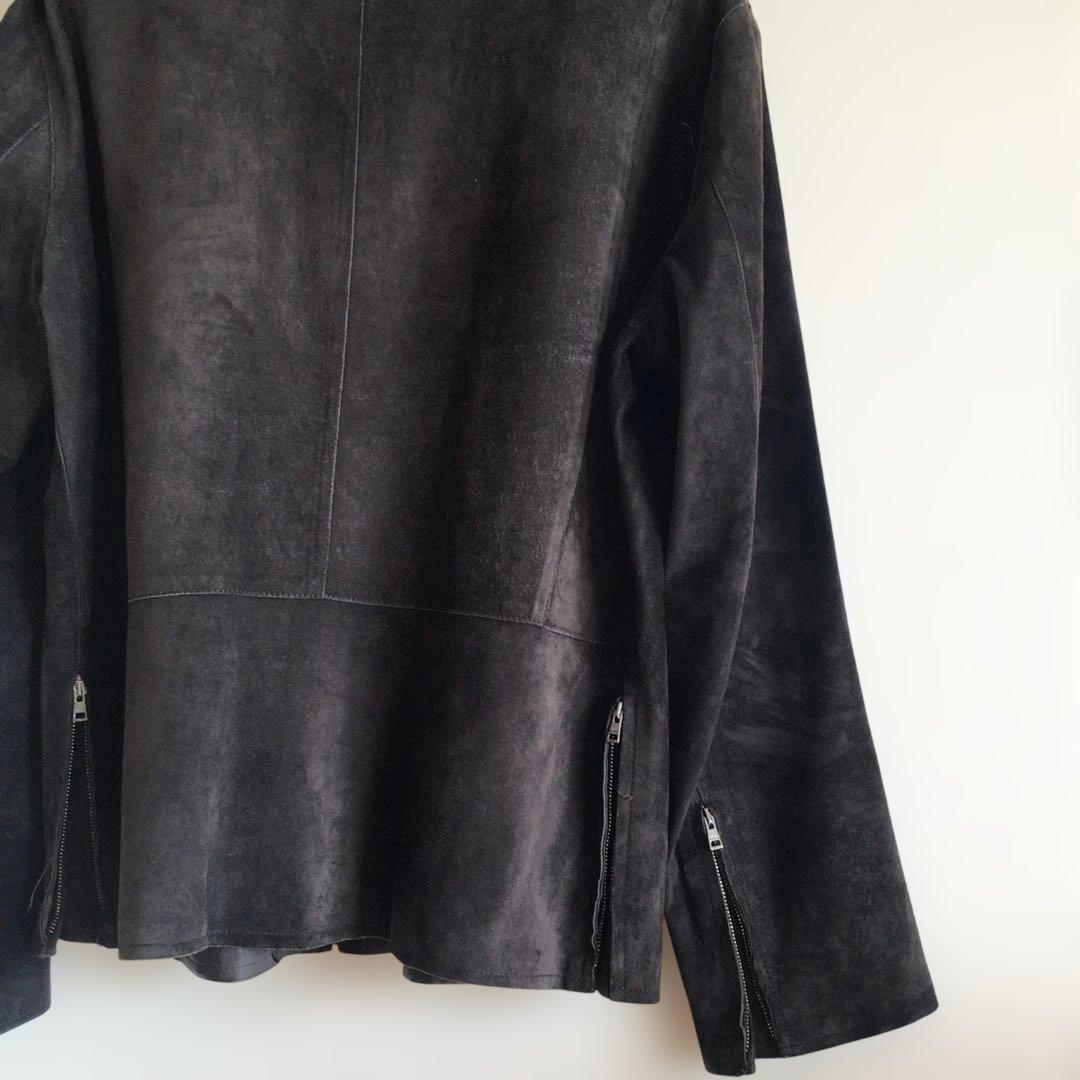 グッチGUCCI スウェード シングルライダース サイズ48 - メルカリ