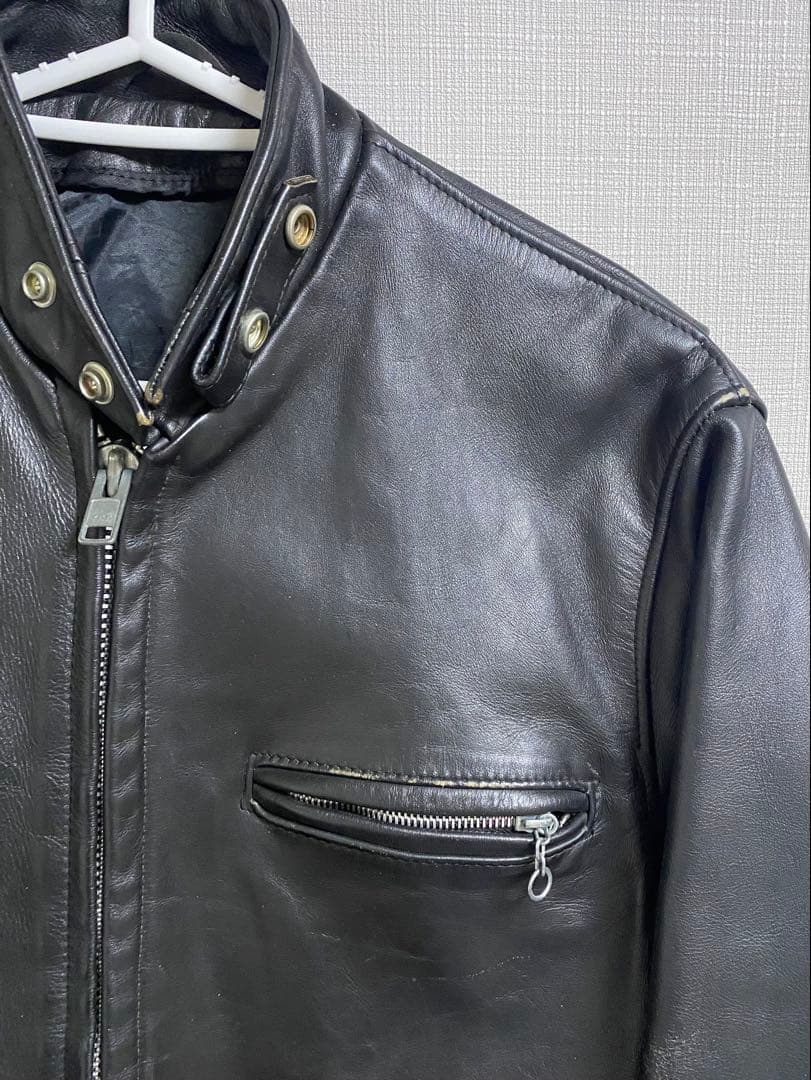 90's SCHOTT 641 USA製 ライダースジャ ケット 36