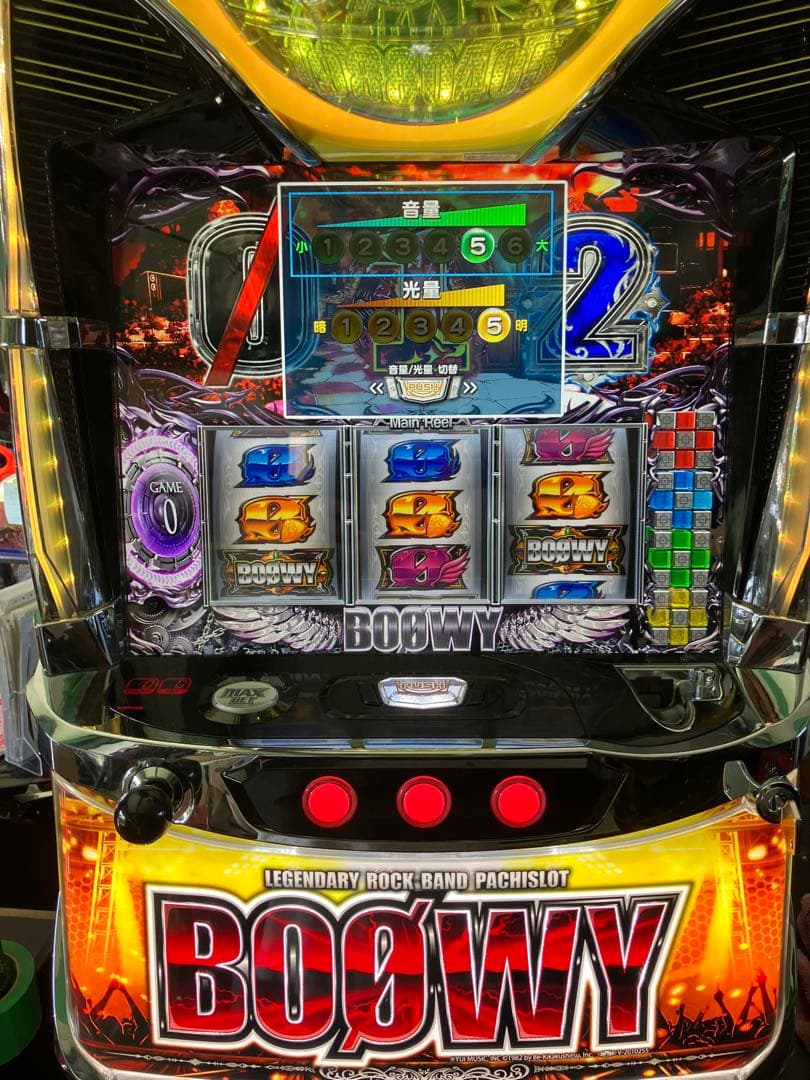 arc-en-ciel　希少品　スロット　BOØWY BOOWY 実機 希少品 スロット BOØWY BOOWY 実機