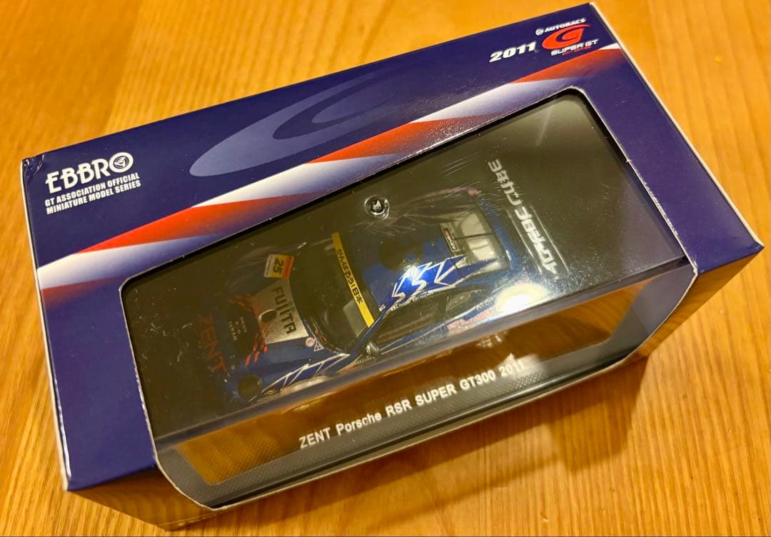 【EBBRO】ZENT Porsche RSR SUPER GT300 1/43