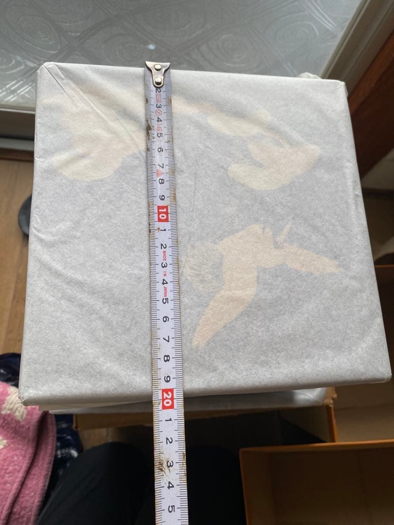 金色の松鶴 重箱 台付