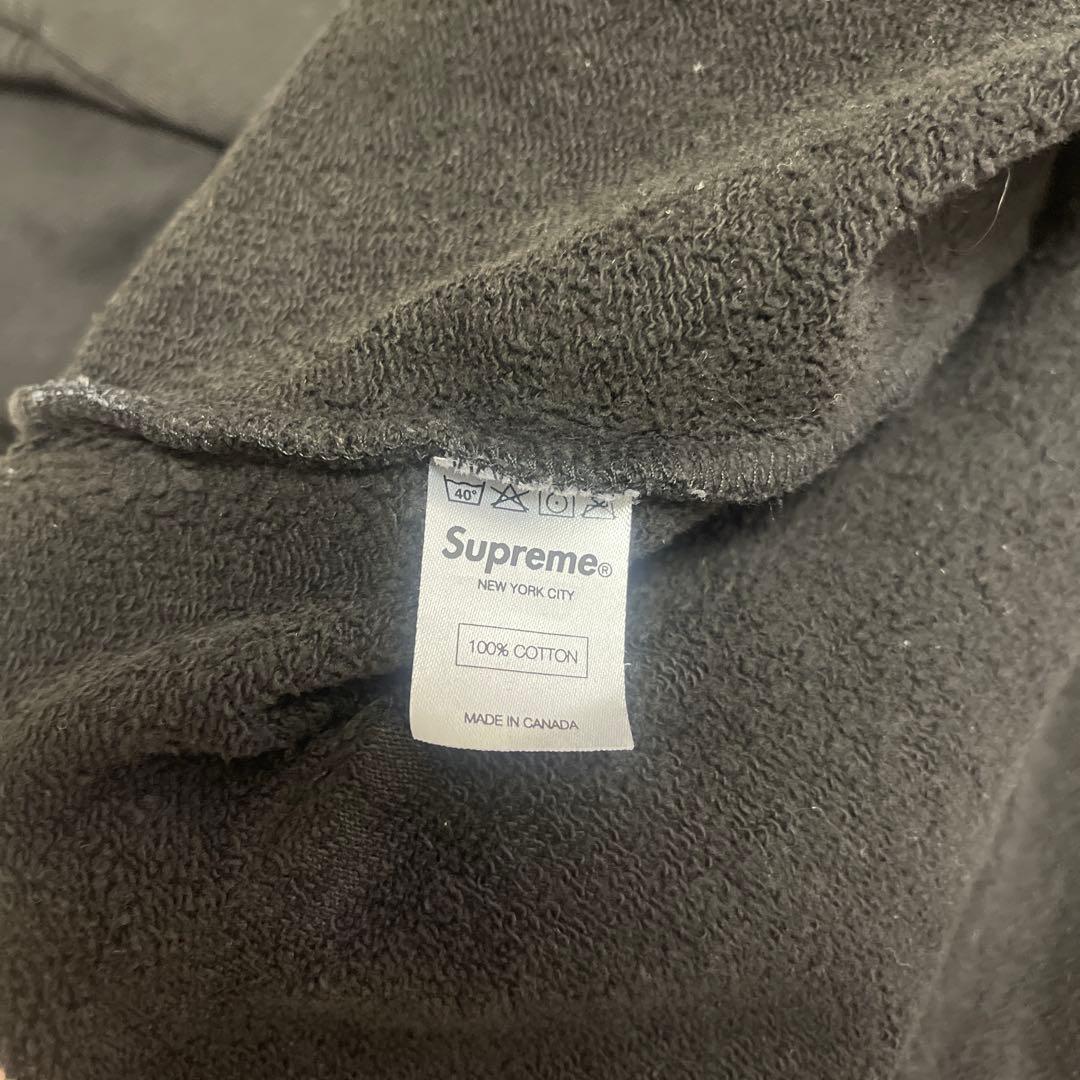 supremeジップパーカー