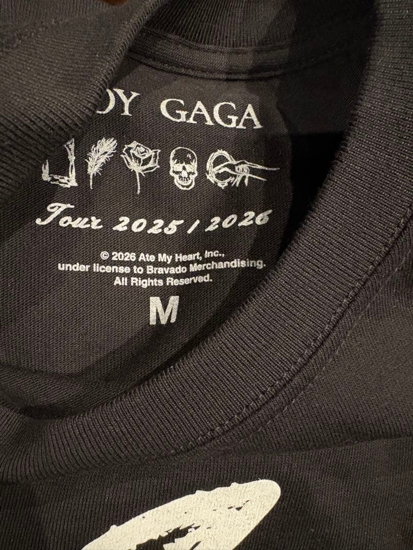M サイズ LADY GAGA レディー・ガガ Tシャツ 踊るか死ぬか Lady Gaga T