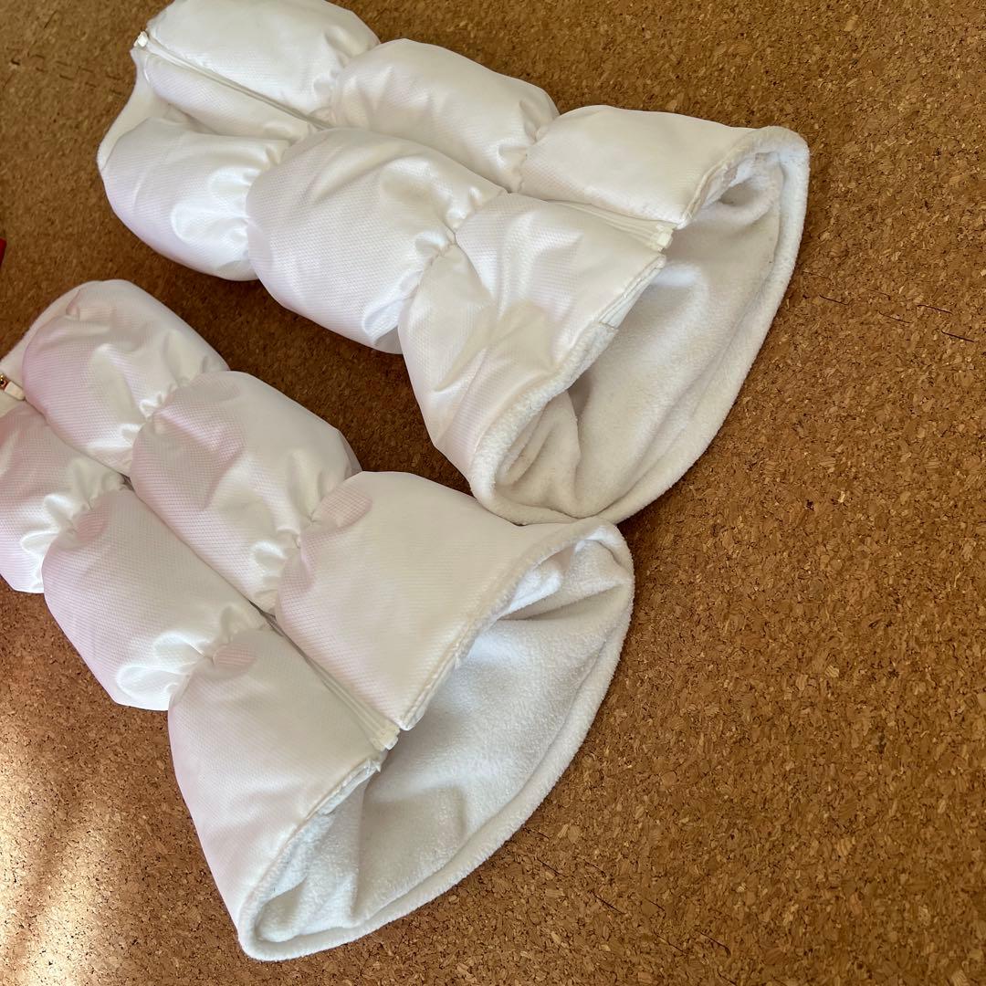 マーク＆ロナ　レッグウォーマー　ホワイト