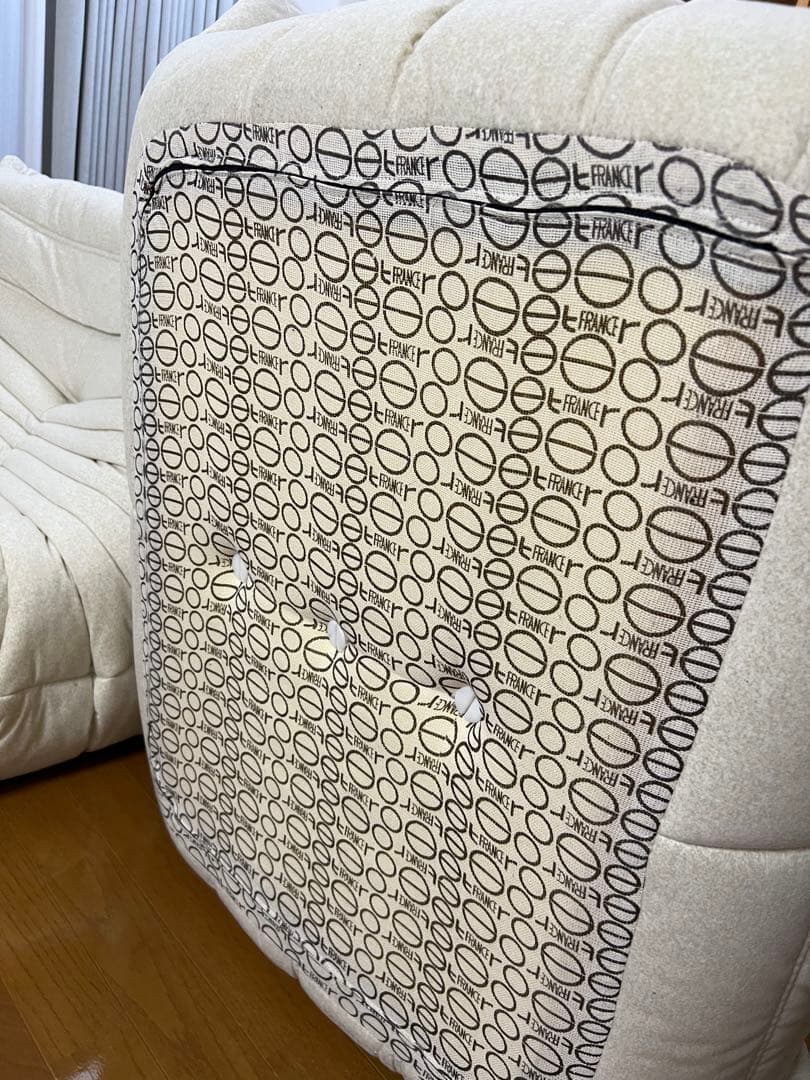 【はんはん】50周年記念トーゴ1人掛けソファ&パフ　セット販売その②