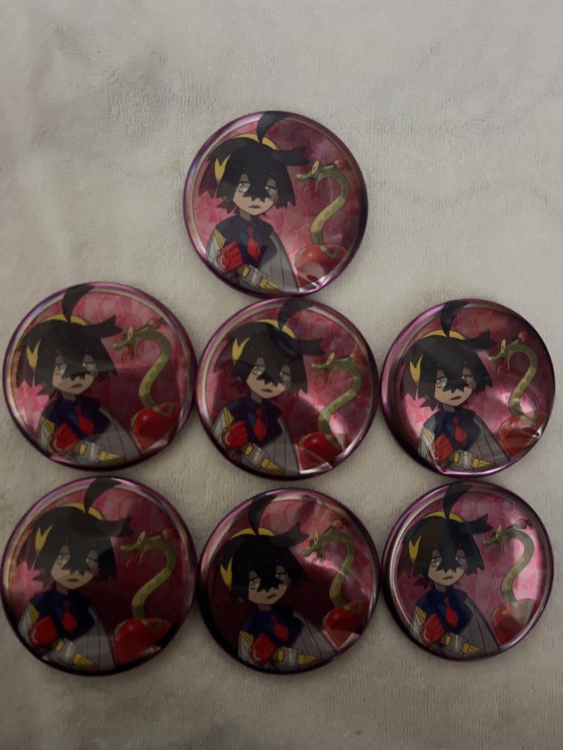 半数以上凹みあり】スグリ 缶バッジ ポケモン 9個セット 安