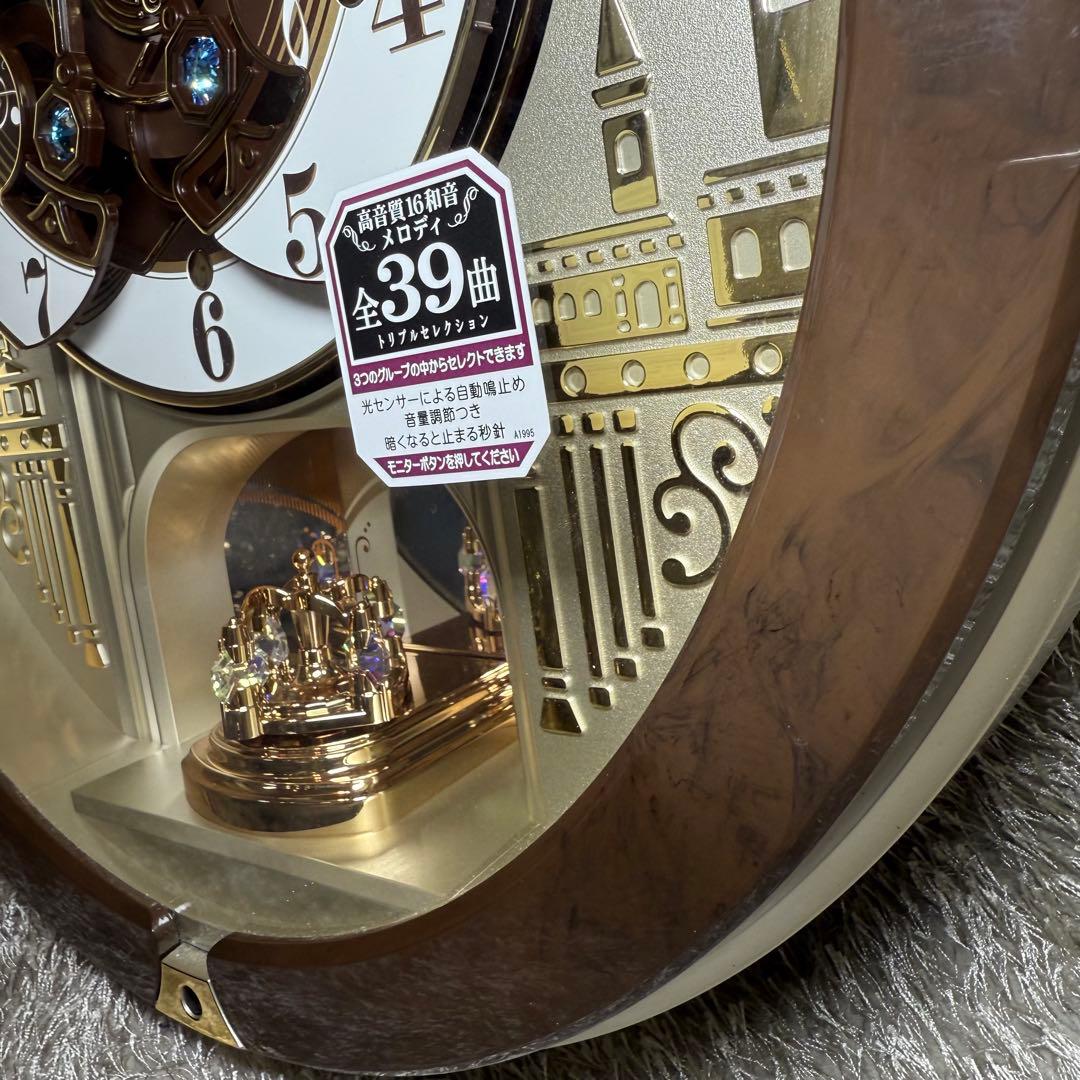 SEIKO 掛時計　電波からくり掛時計 RE579B