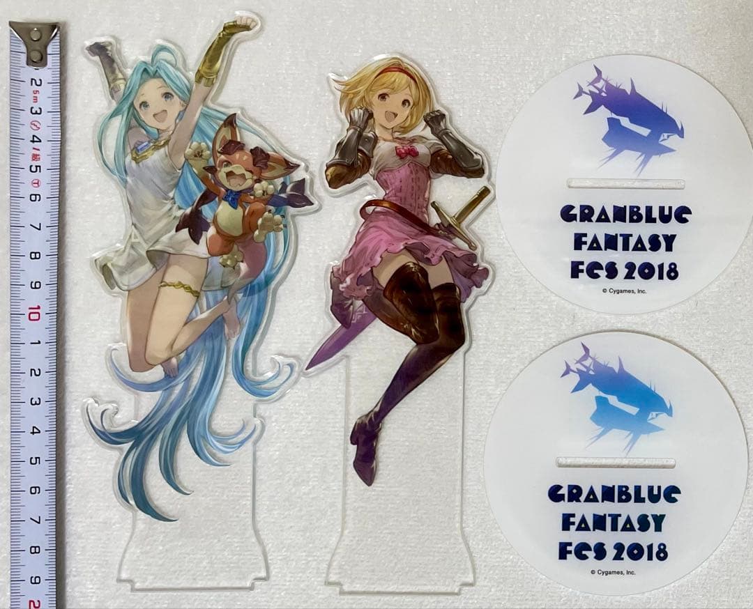 グラブル グラフェス2018〜2024 アクスタ29体 シスパネル おまけセット