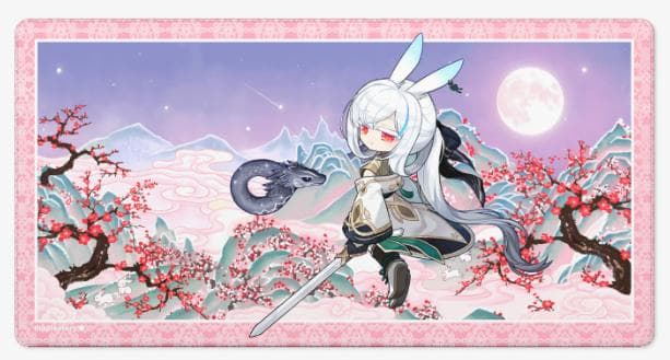 レン デスクマット メイプルストーリー ピンク