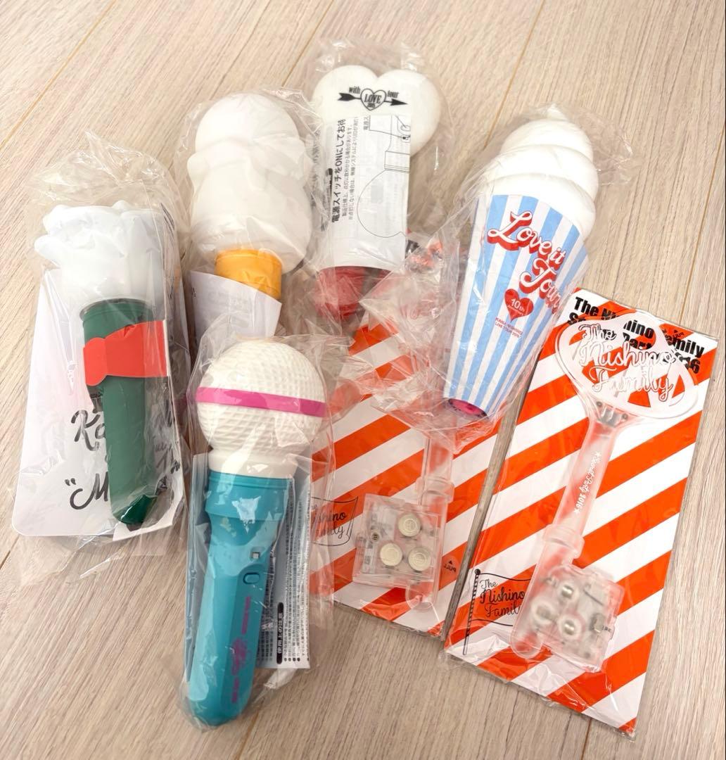 西野カナ ペンライト 7つセット