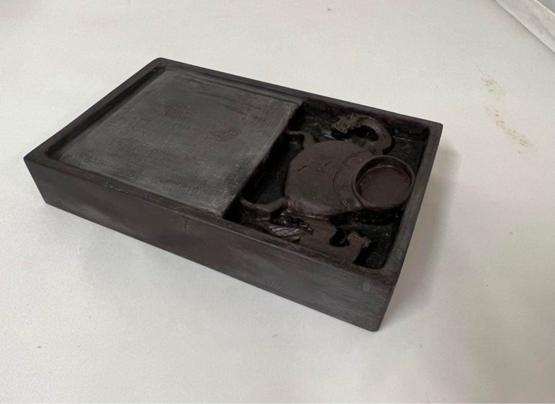 中国 四大名砚 清時代 文房具麻子坑 肇庆端溪硯 書 - メルカリ