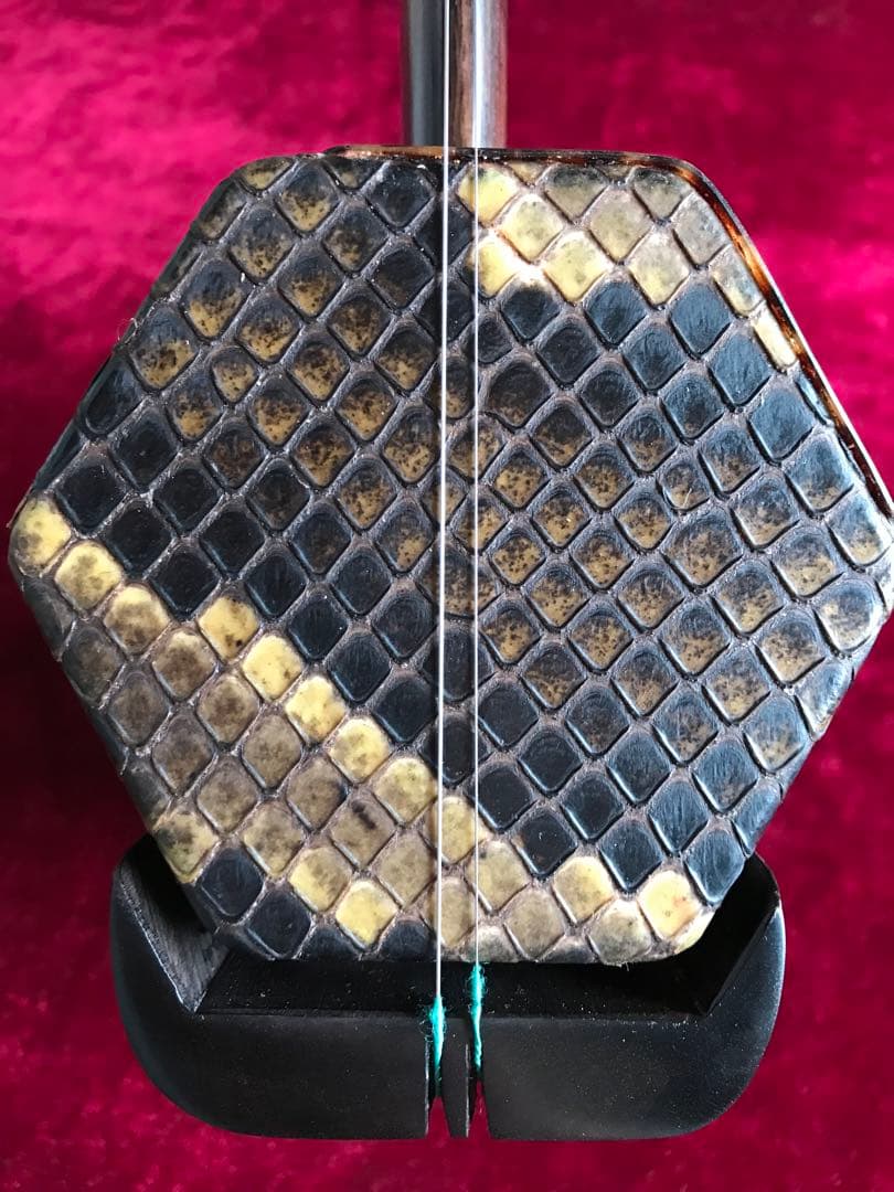 大特価・二胡☆上級黒檀☆古月琴坊・黄建洪製作☆十年保証