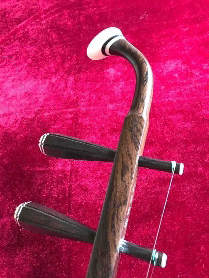 大特価・二胡☆上級黒檀☆古月琴坊・黄建洪製作☆十年保証